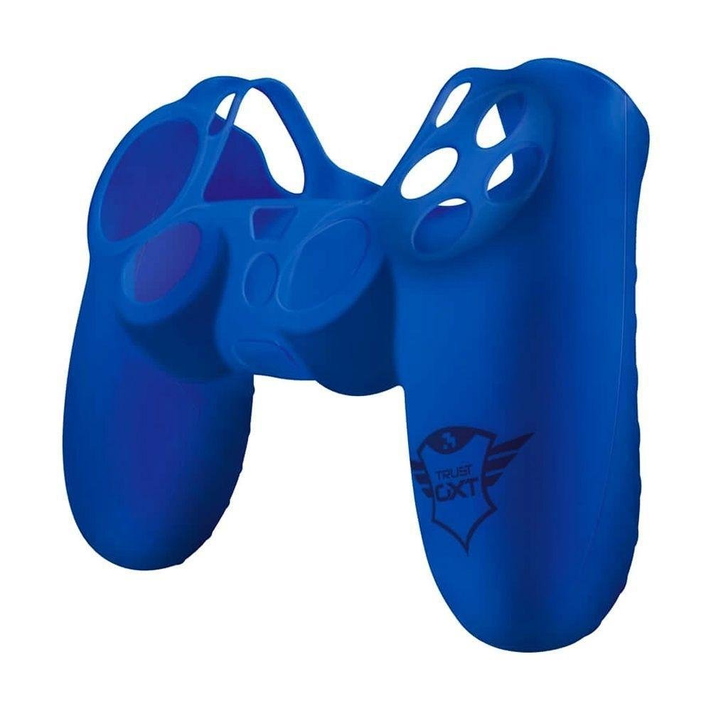 Kit 2 Capa Protetora Controle Ps5 Gamepad Silicone Azul