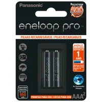 Pilha Recarregavel Panasonic Eneloop Pro 950ma Aaa Blister Com 2 Bk-4hcde/2bb