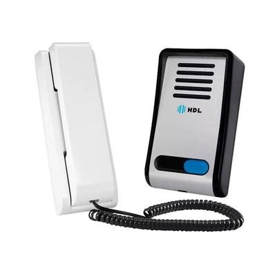 Kit Porteiro Eletronico Hdl F8-sn Com Interfone Az-s Grafite