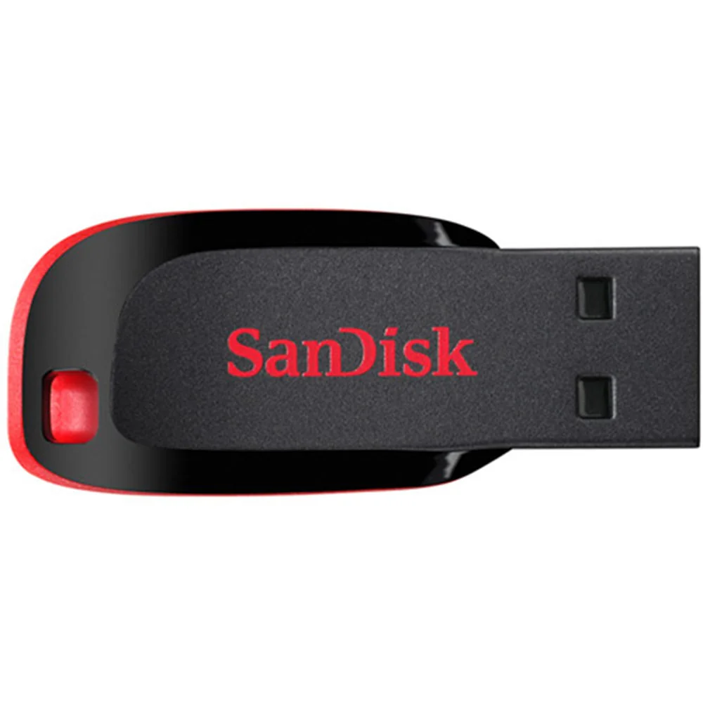 Imagem 3 de 4 do produto Pen Drive 128 GB Sandisk Box Cruzer Blade, Sdcz50-128g-b35, USB 2.0
