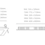 Iluminacao Elgin Luminaria 18w Embutir Quadrado 6500k