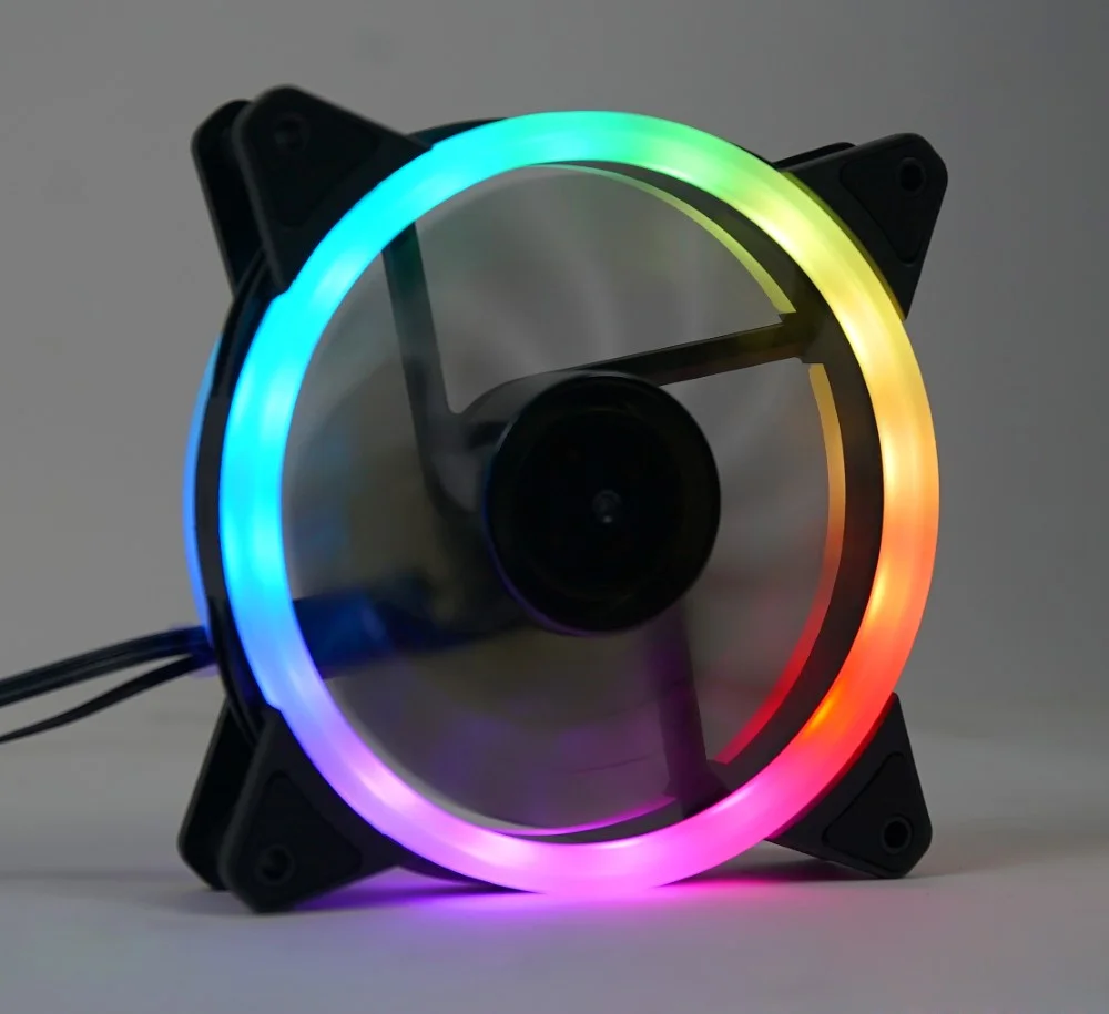 Kit 3 Cooler 120mmx25mm Com Led Rgb Redragon - Gc-f011 5