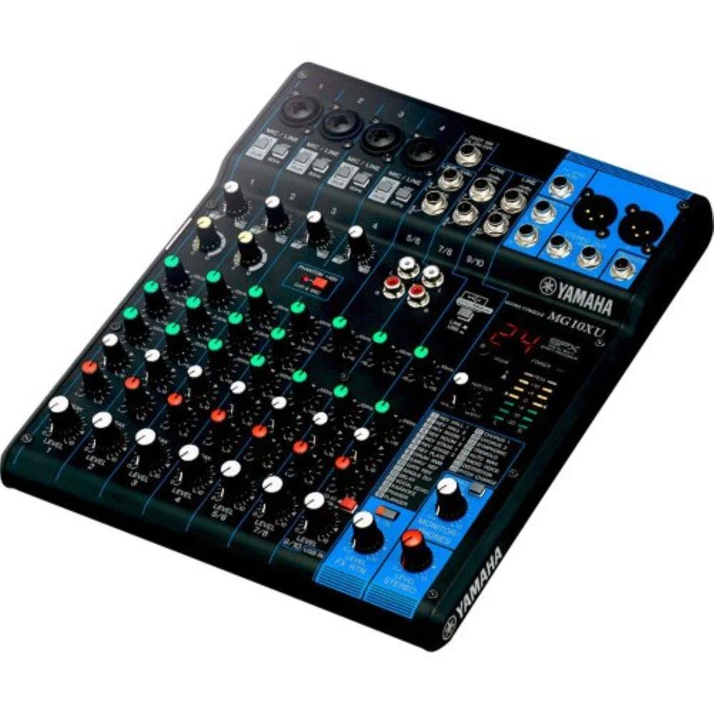 YAMAHA　MG10XU Mesa De Som Analogica 10 Canais Kabum