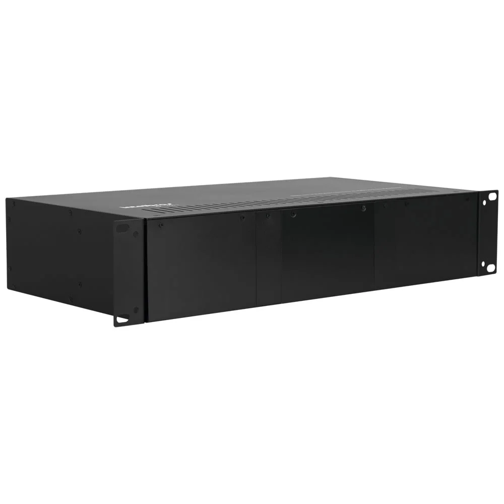 Imagem 4 de 5 do produto Chassi Rack 19 Para Conversores De Mídia Intelbras Kx 1400 R
