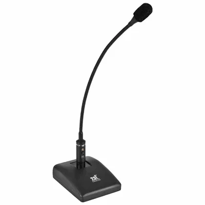 Microfone TSI Gooseneck Podcast, 46cm, com Base - MMS 110