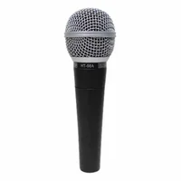 Microfone C/ Fio De Mão - Ht 58 A, Csr