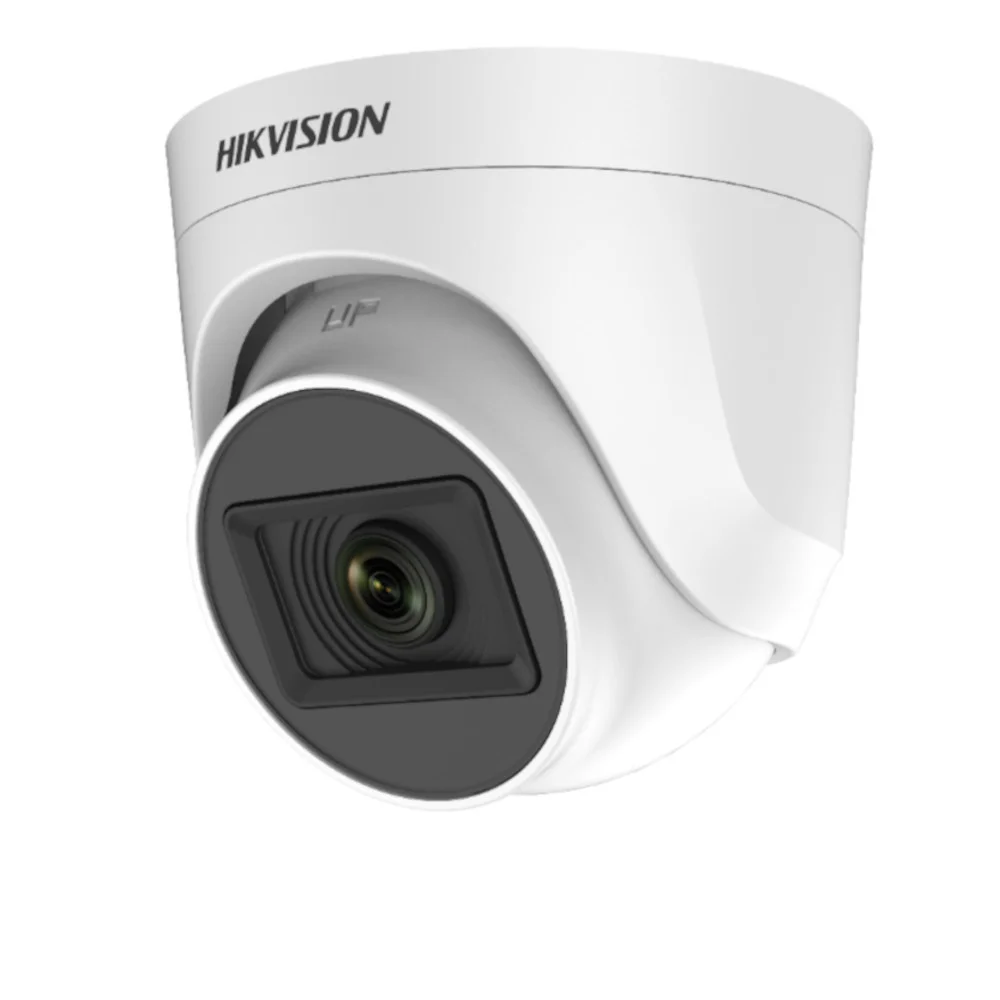 Câmera De Segurança Hikvision Dome, 5MP, Colorida, 2.8mm - DS-2CE76H0T-ITPF