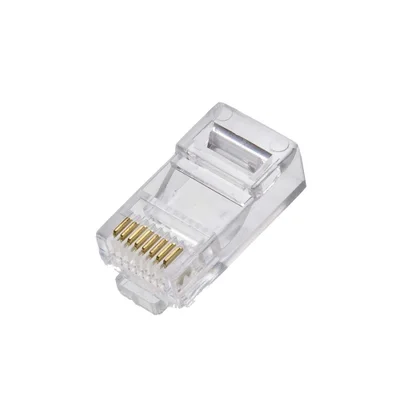 Plug RJ45 CAT5E, Pacote Com 100, 5+, Box - 062-0045