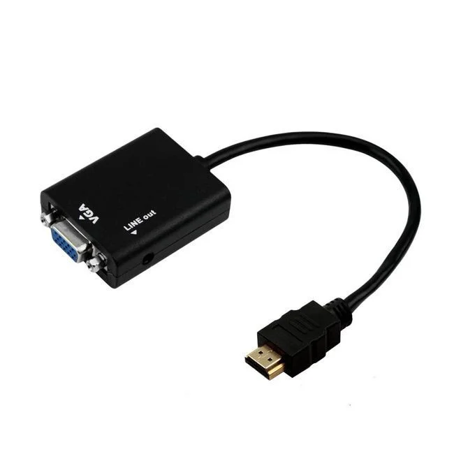 Imagem 4 de 5 do produto Adaptador Conversor HDMI Para VGA, LEY-77, Lehmox, Box