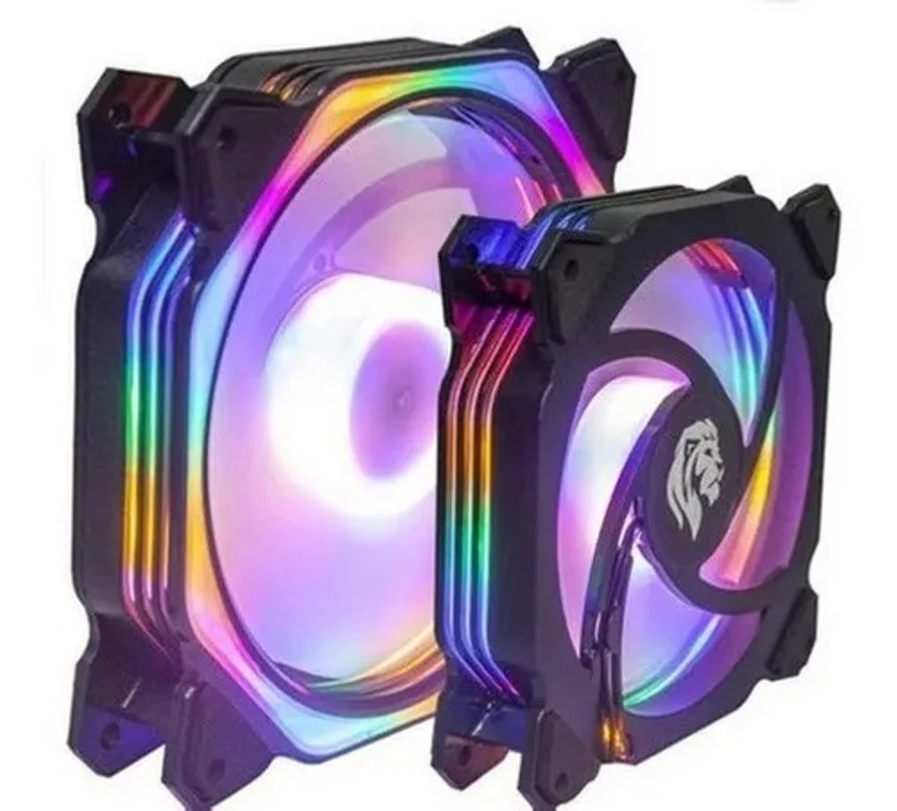 Imagem 4 de 5 do produto Gabinete Gamer Hayom C/ 4 Fans Rgb Lateral E Frontal Em Vidro Usb 3.0 - Gb1701