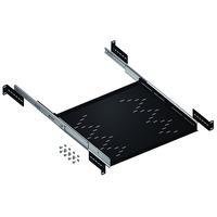 Informações do Produto Bandeja 19\" Móvel Telescópica para racks 4 Pontos 1U X 400 mm. Ventilada Material de ótima qualidade e durabilidade confeccion