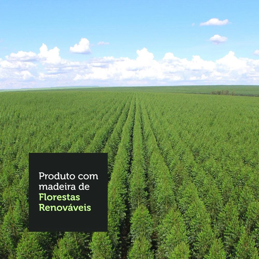 Imagem 4 de 5 do produto Mesa Madesa Retangular Para Escritório Com Tampo De Madeira 5258b