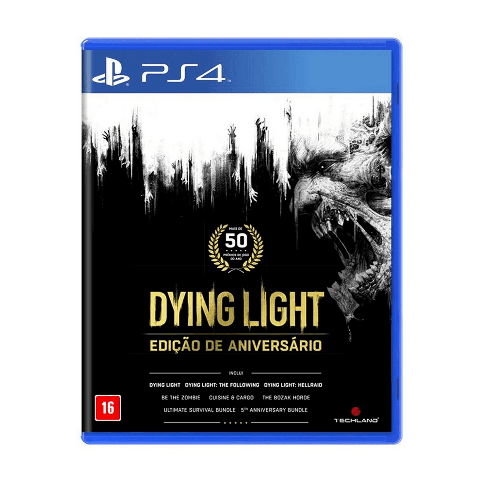 Dying Light Edição de Aniversário para PS4 - Techland