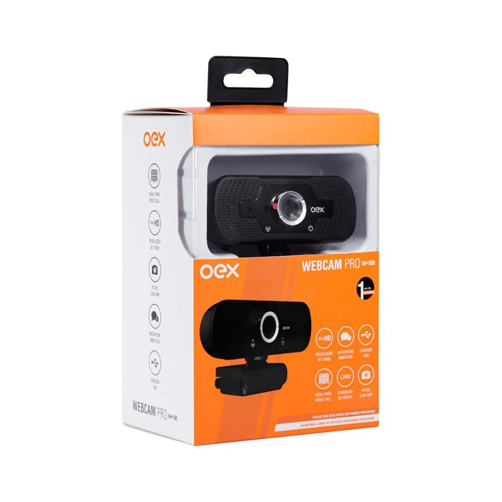 Imagem 5 de 5 do produto Webcam Pro 1080p Full Hd W100 Oex
