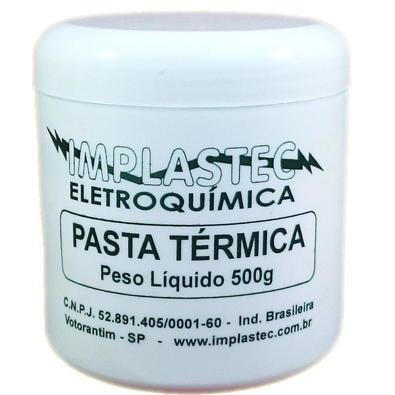 Pasta Térmica de Silicone Implastec Pote 500g