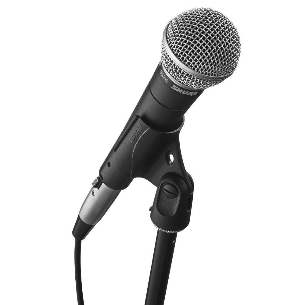 Microfone Shure Sm58lc Cabo Xlr Espuma KaBuM
