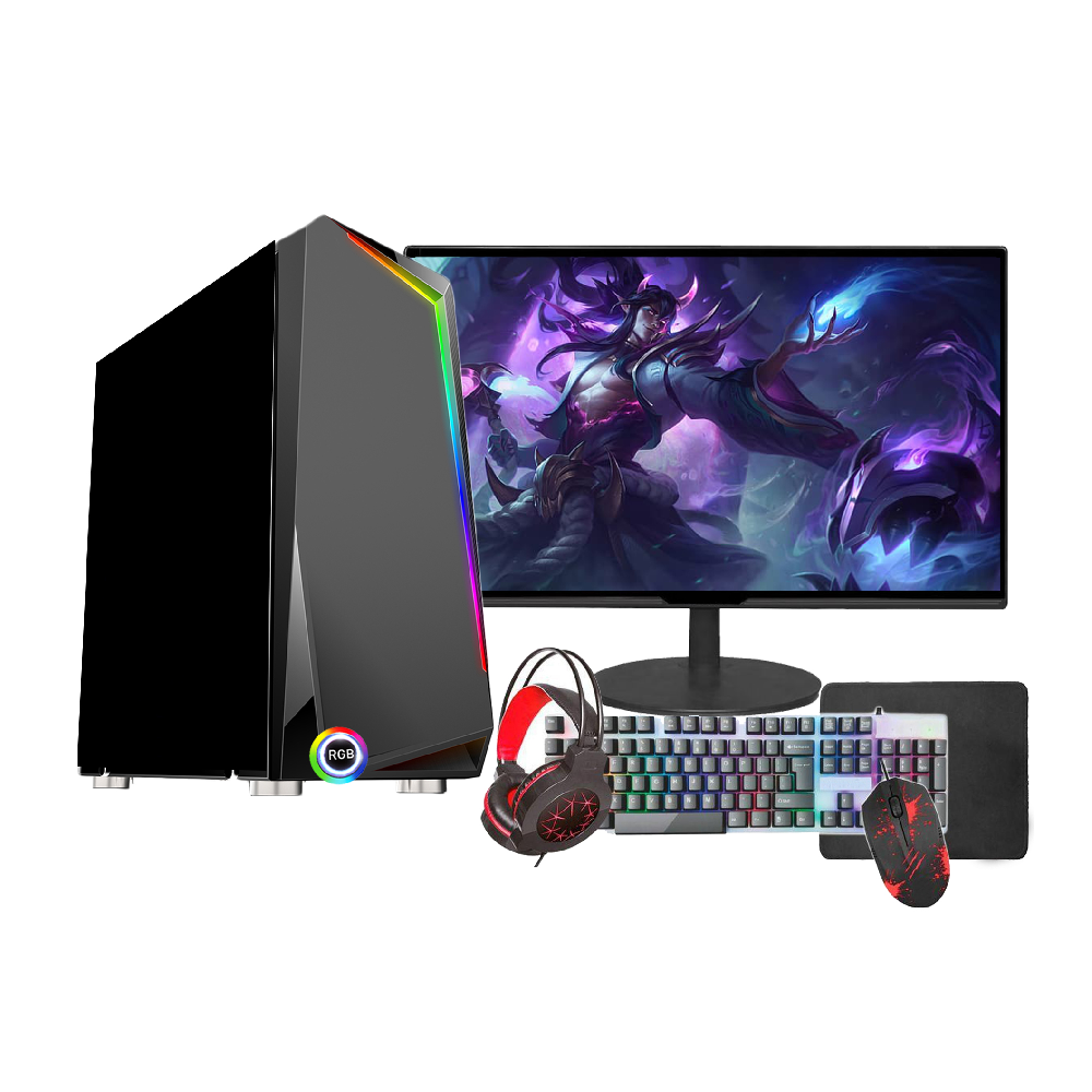 Computador Gamer Completo RGB Intel Core i5 8GB SSD 512GB Kit