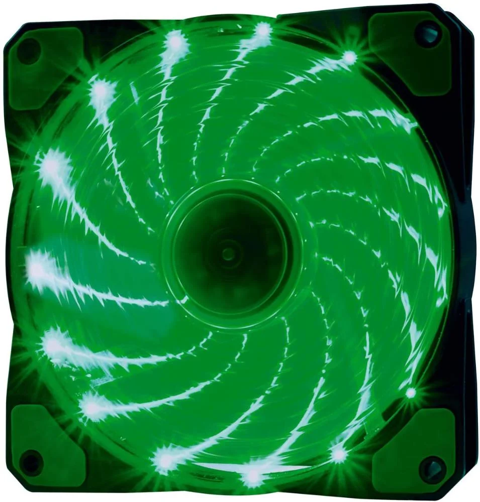 Cooler FAN OEX Game, 120mm, LED, Verde - F20 4