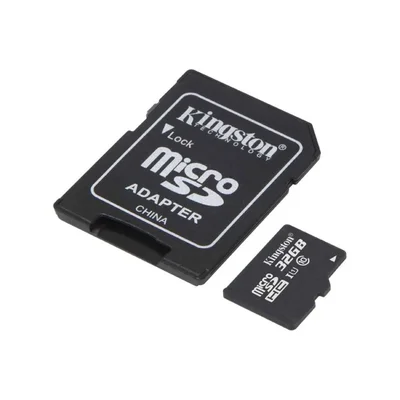 Carto De Memória Kingston MicroSD 32GB KaBuM