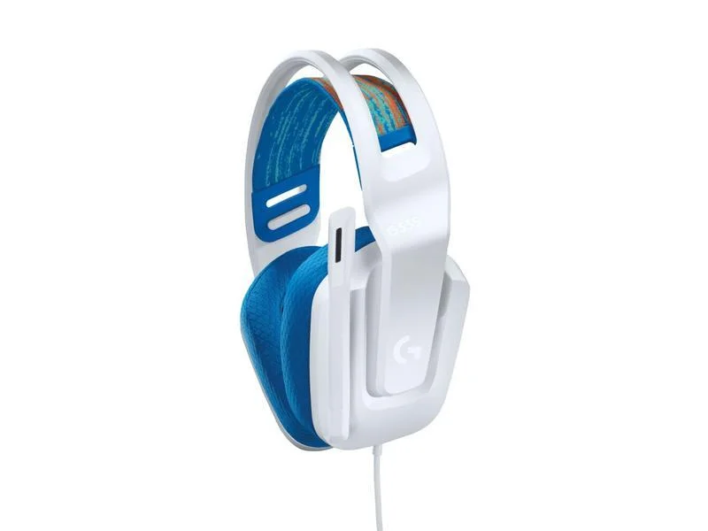 Imagem 4 de 5 do produto Headset Gamer Logitech G335, 40mm, P3, Compatibilidade PC, Xbox, Playstation, Nintendo Switch, e dispositivos móveis, Branco - 981-001017