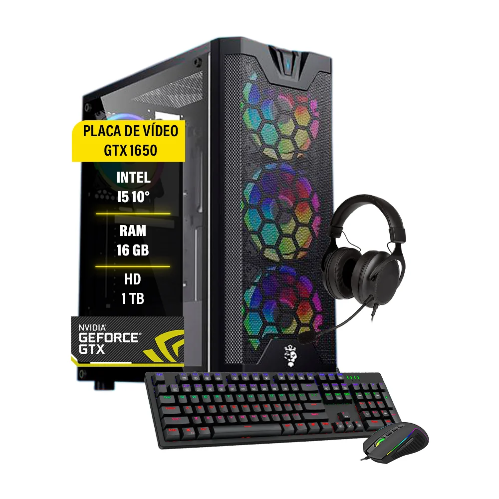 ゲーミングPC 10400F/16GB/500GB/GTX1650 ゲーミングPC i5-10400F