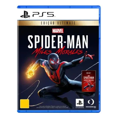 Jogo Marvel's Spider-man: Miles Morales Edição Ultimate, Ps5, Mídia Física - Inclui Spider-man Remasterizado