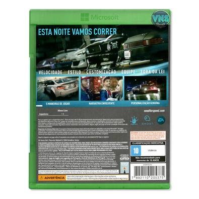 Jogo Xbox One Corrida Need For Speed 2015 Mídia Física Novo - EA - Jogos de  Corrida e Voo - Magazine Luiza