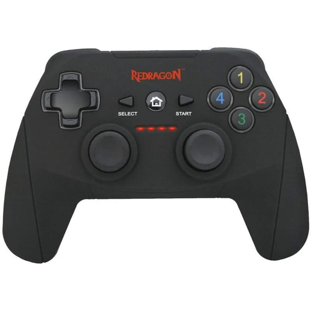 Imagem 4 de 5 do produto Controle Redragon Sem Fio Harrow G808, Para PC E PS3, Preto