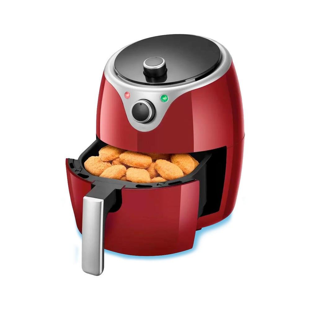 Fritadeira Air Fry Sem Óleo Elgin Flash Fry 3.5L, 220V, Vermelha Fritadeira Air Fry Sem Óleo Elgin Flash Fry 3.5L, 220V, Vermelha