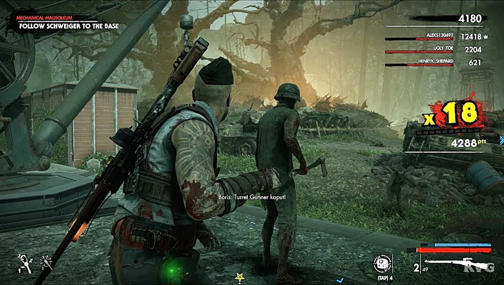 Jogo Zombie Army 4: Dead War - Ps4