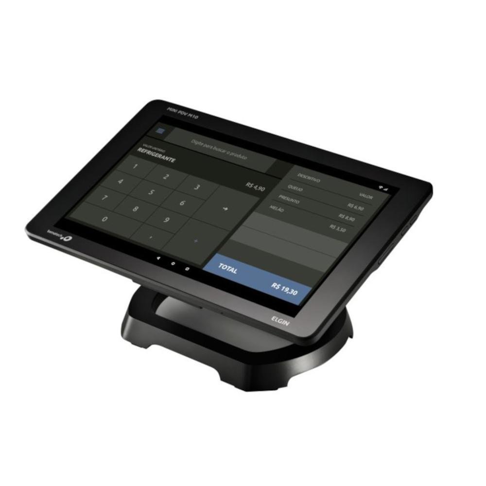 Monitor Pdv Monitor PDV Bematech M10 Tela 10 polegadas KaBuM