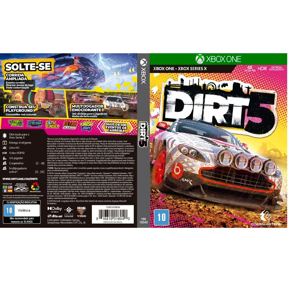 Imagem 3 de 3 do produto Dirt 5 para Xbox One - Deep Silver