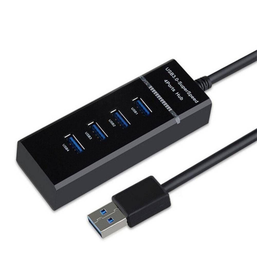Imagem 2 de 2 do produto HUB B-Max USB 3.0, 4 Portas, Alta Velocidade 5.0 Gbps, Preto - BM8621