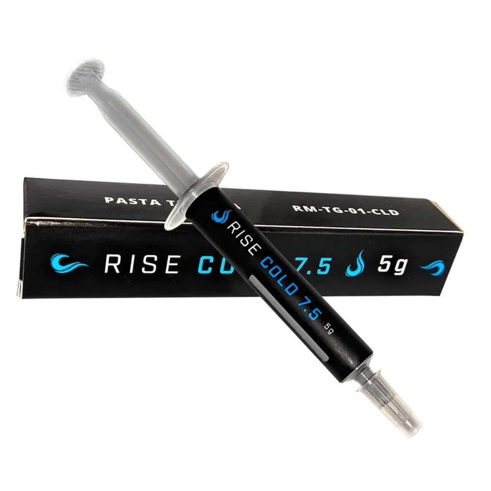 Pasta Térmica Rise Mode Cold Seringa, Para Processador Pc Gamer, Video Game 5g, Cinza - Rm-tg-01-cld 8