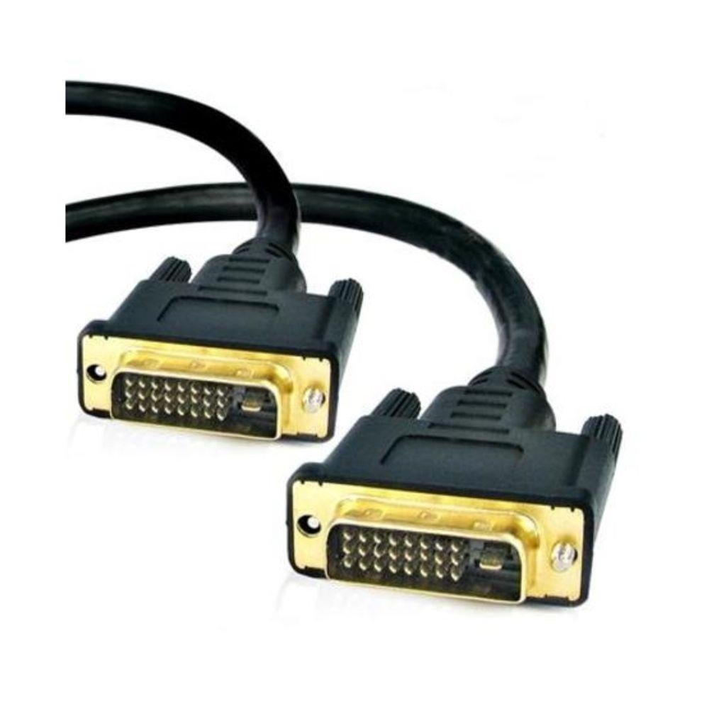 Imagem 2 de 2 do produto Cabo Video DVI-D X DVI-D Dex, Dual Link, Para Monitor E Projetor, 1.5M