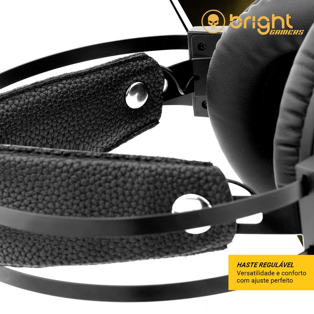 Headset Gamer Right, USB 7.1, Surround, Com Microfone Headset Gamer Right, USB 7.1, Surround, Com Microfone