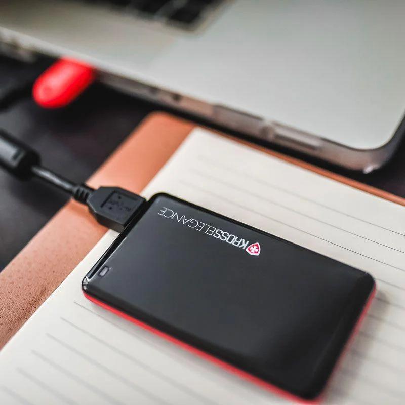 Imagem 4 de 5 do produto Ssd Externo Slim 128gb Usb 3.1 Kross Elegance Preto