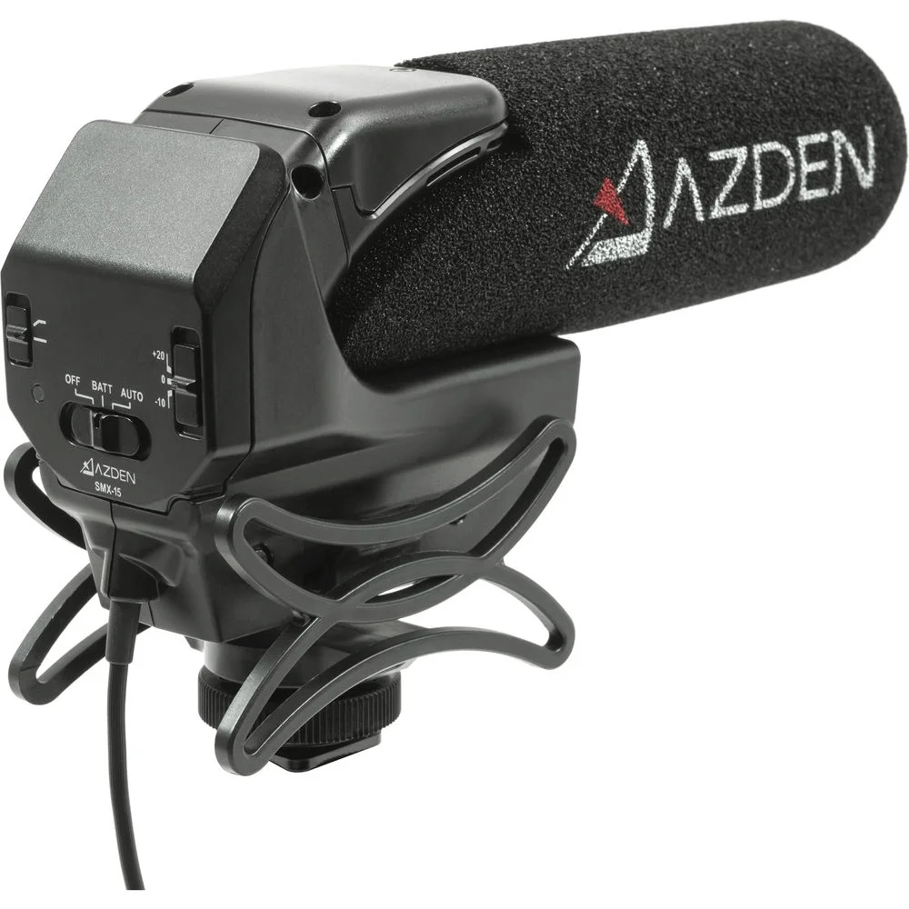 Imagem 2 de 5 do produto Microfone Shotgun Estéreo Azden Smx-15