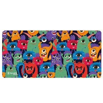 Mousepad Gamer Extra Grande Monstrinhos 69x28 Antiderrapante