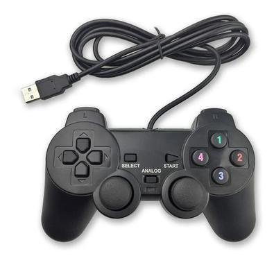 Controle Com Fio Joystick Para Pc E Notebook Dex Com Cabo USB Preto