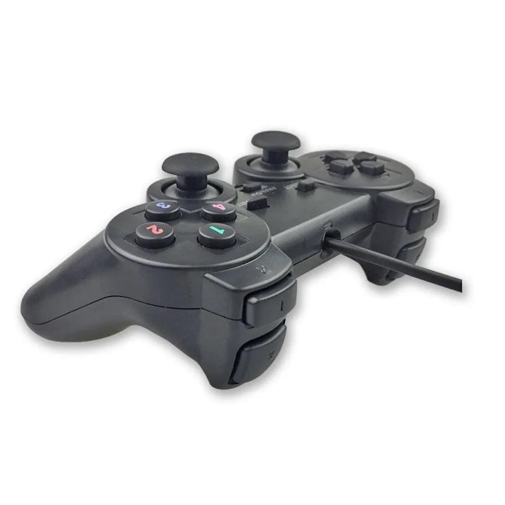 Imagem 2 de 3 do produto Controle Com Fio Joystick Para Pc E Notebook Dex Com Cabo USB Preto