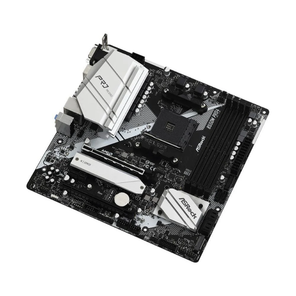 マザーボード Ryzen 5 3600 16GBx2 ASRock B550M PRO4 Placa Me Asrock B550M Pro4 90mxbdk0a0uayz