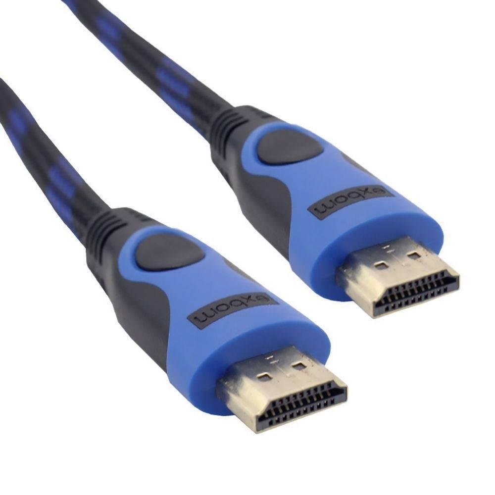 Imagem 3 de 3 do produto Cabo HDMI Exbom Blindado Com Filtro Para Tv Led Ps3 Xbox 20m