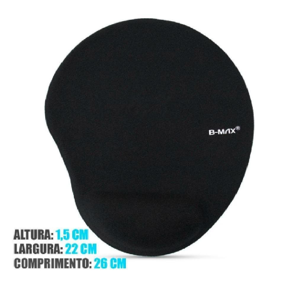 Imagem 2 de 2 do produto Mouse Pad B-Max Bm751 Com Apoio Em Gel Confort