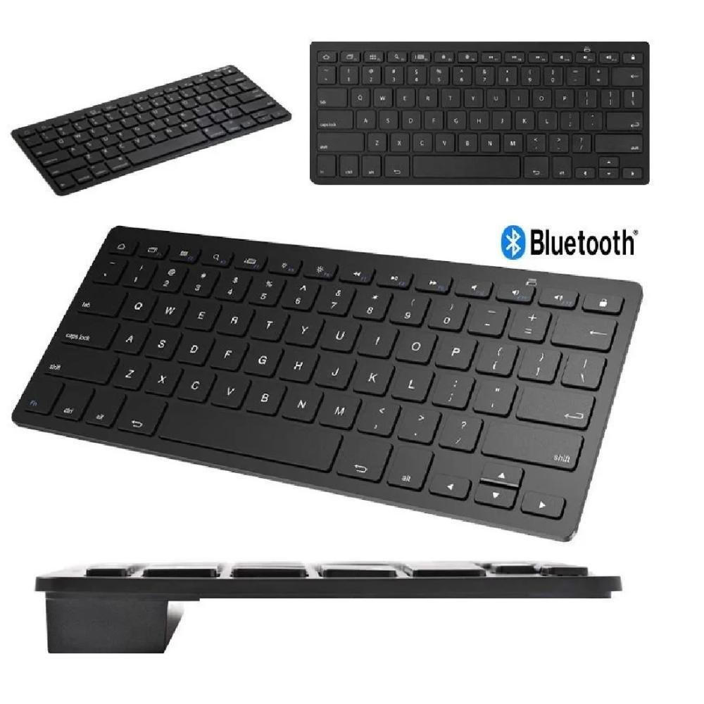 Imagem 2 de 3 do produto Teclado B-Max Para Apple Ipad, Ipod, Android, Samsung Galaxy, Bluetooth, Preto