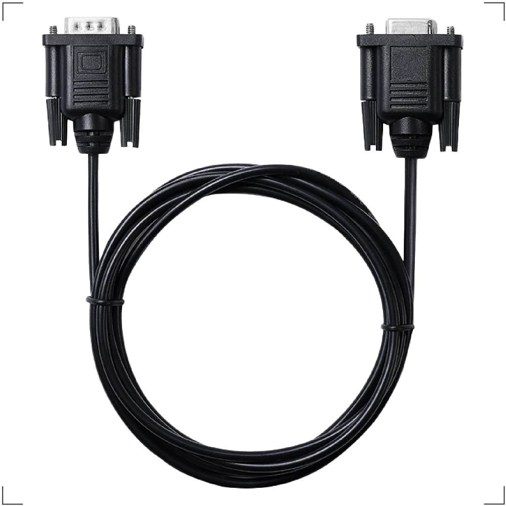 Imagem 5 de 5 do produto Cabo Serial Rs232 Db9 Macho X Fêmea, 1.50 Mts, Preto