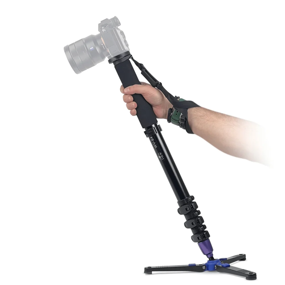Imagem 3 de 4 do produto Monopé Com Base Pés De Galinha Para DSLR e Filmadoras, Até 4kg - MP-1358A