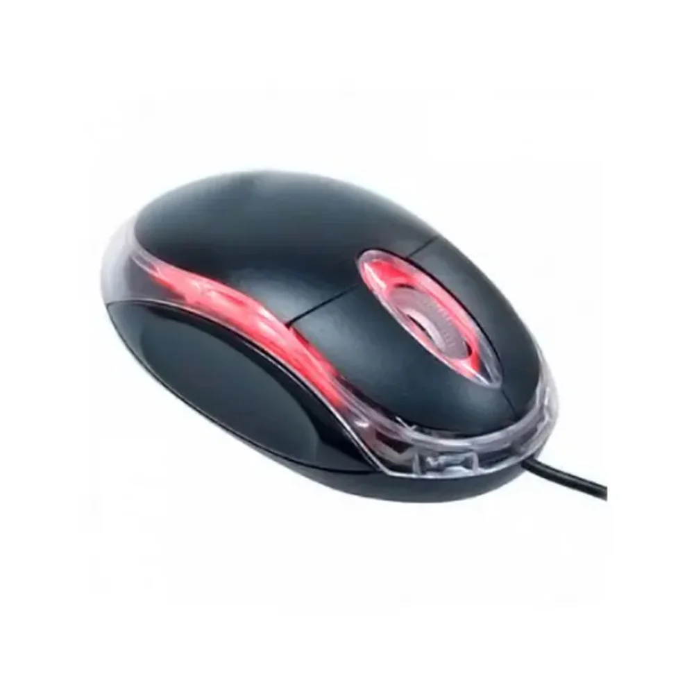 Imagem 3 de 5 do produto Mouse Usb Óptico Com Fio Exbom Ms-9