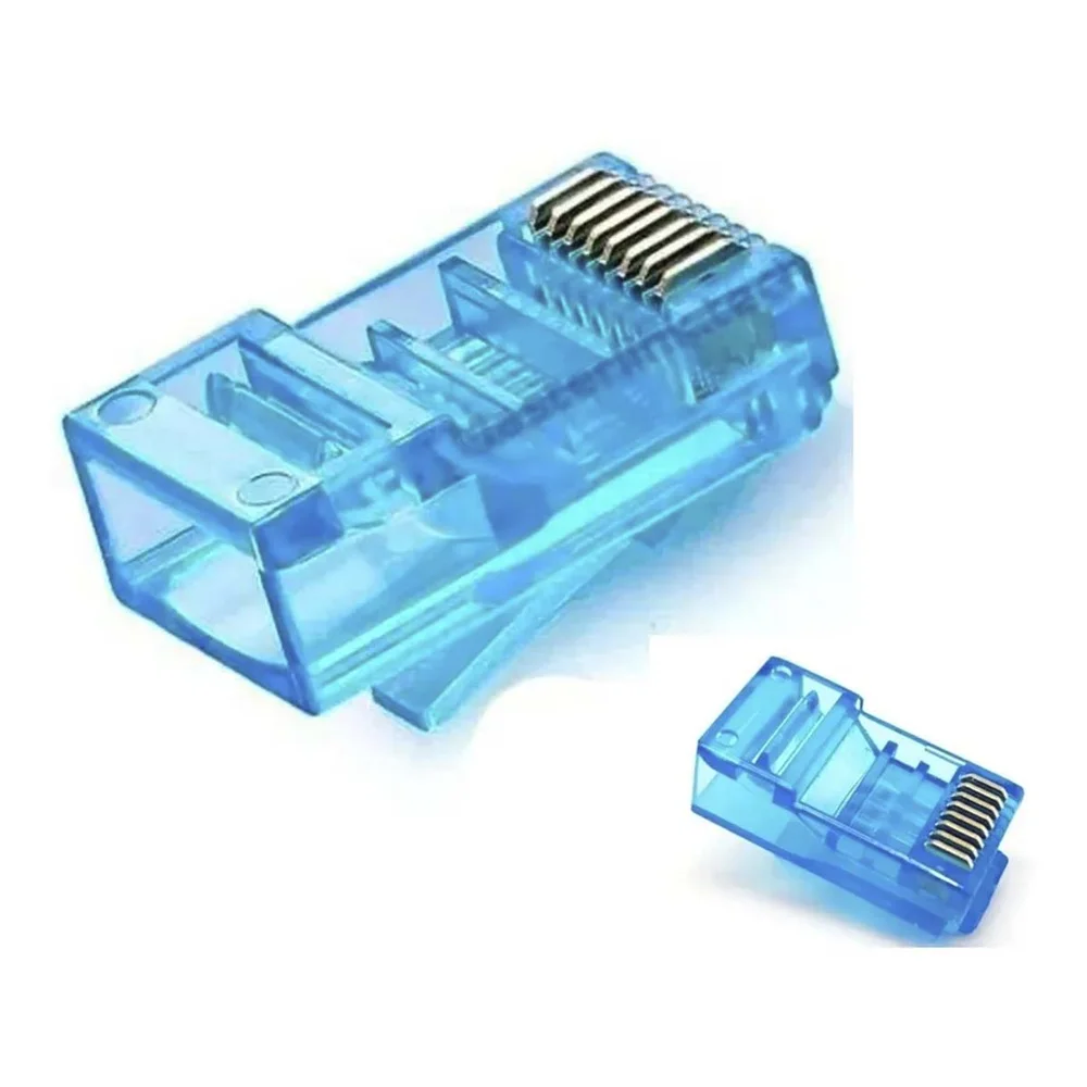 Imagem 2 de 5 do produto Conector RJ45 Macho, Cat5e, C/ 20 Unidades - Gts Network