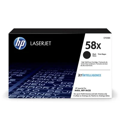 Toner Hp 58x Preto Para Laserjet Pro Séries (m404 E Mfp M428), Cf258x